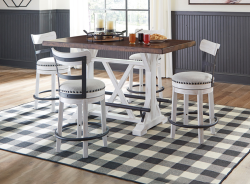                                                 							Valebeck Counter Height Dining Tabl...
                                                						 