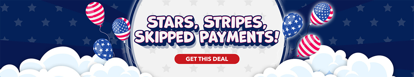 Make 4 on-time payments, and skip the 5th - for the lifetime of your agreement.